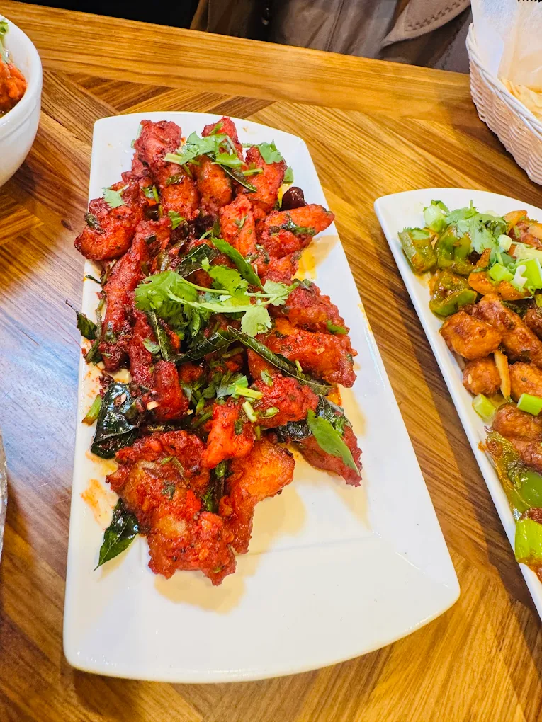 Freshly prepared Indian specialty at House of Biryanis and Kebabs